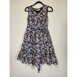 Wayward Fancies eShatki Custom Floral Tank Dress Womens‎ Size S/M